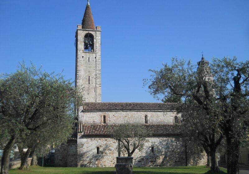 See the frescoes at San Severo – Bardolino