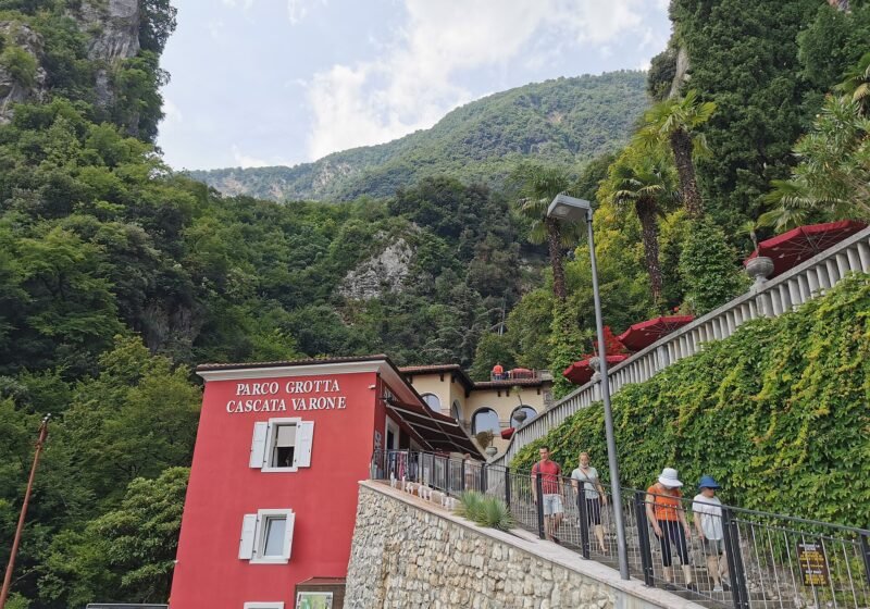 Stand in the spray at the Cascata del Varone – Tenno