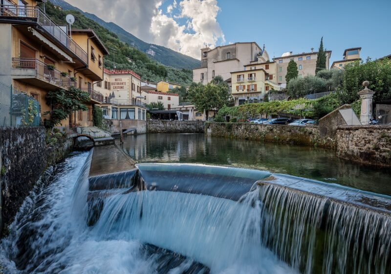 Cassone and Aril, Malcesine, Verona, Veneto, Italy, 2025 September – Malcesine