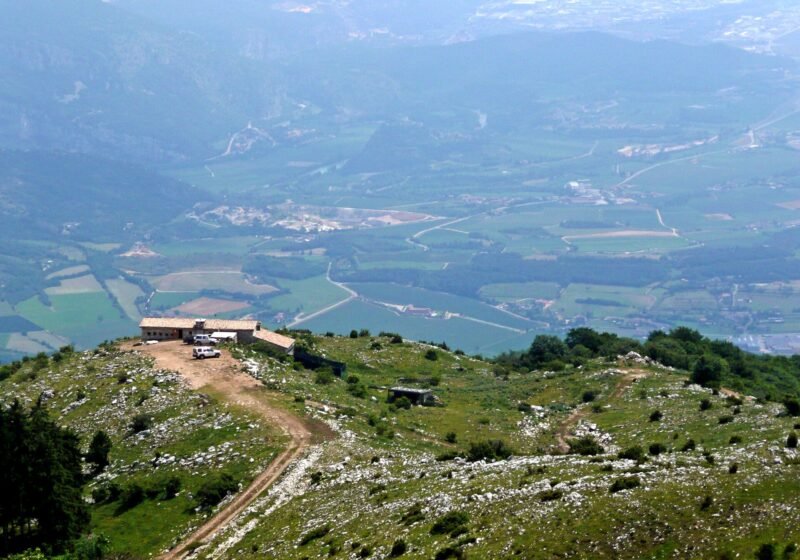Looking south – San Zeno di Montagna