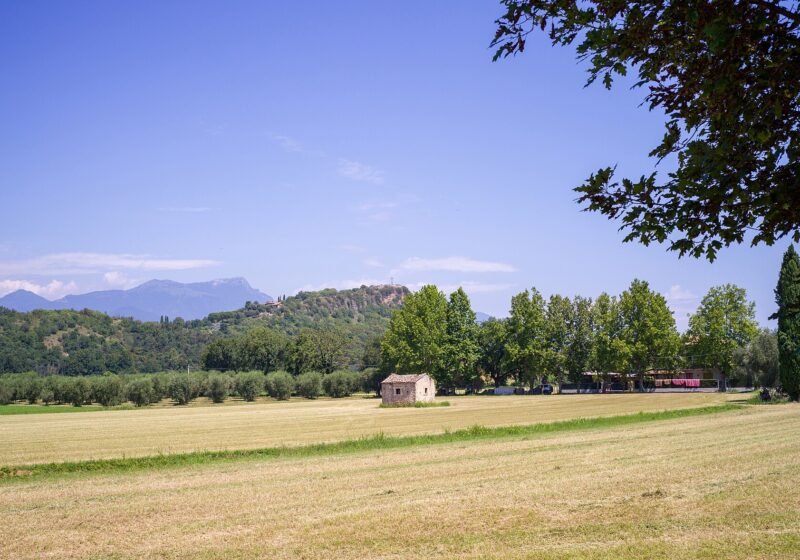 Rocca e Monte Pizzocolo visti da Manerba del Garda – Manerba del Garda