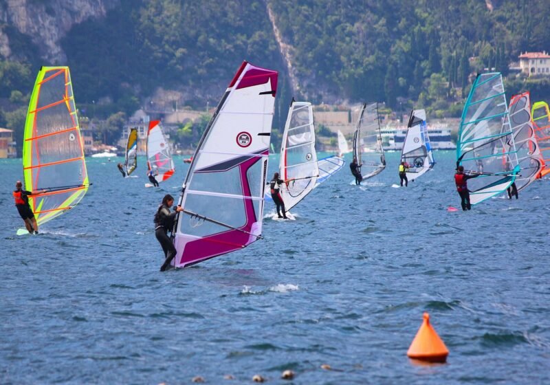 Surfer vor Torbole 2 – Torbole sul Garda